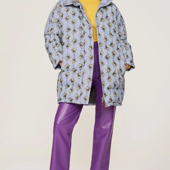 Rachel Antonoff Jemma Cocoon Puffer - Dead Bouquet - Picture 9 of 9